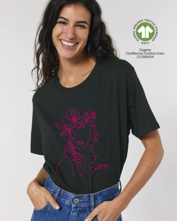 Дамска тениска с WOMEN ART LINE - Image 2