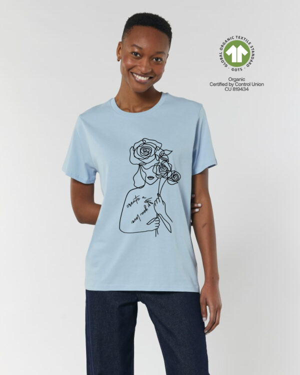 Дамска тениска с WOMEN ART LINE - Image 2