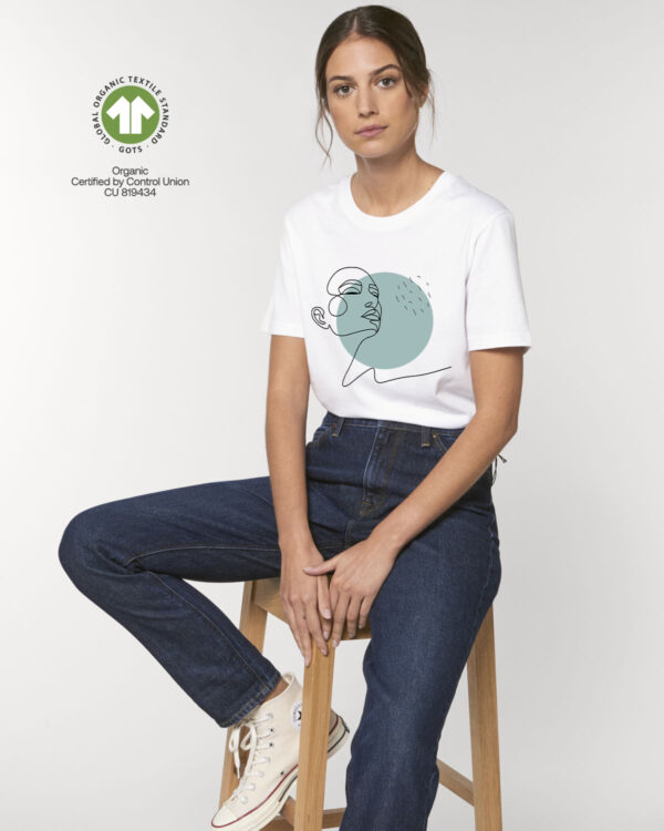 Дамска тениска с WOMEN FACE ART LINE