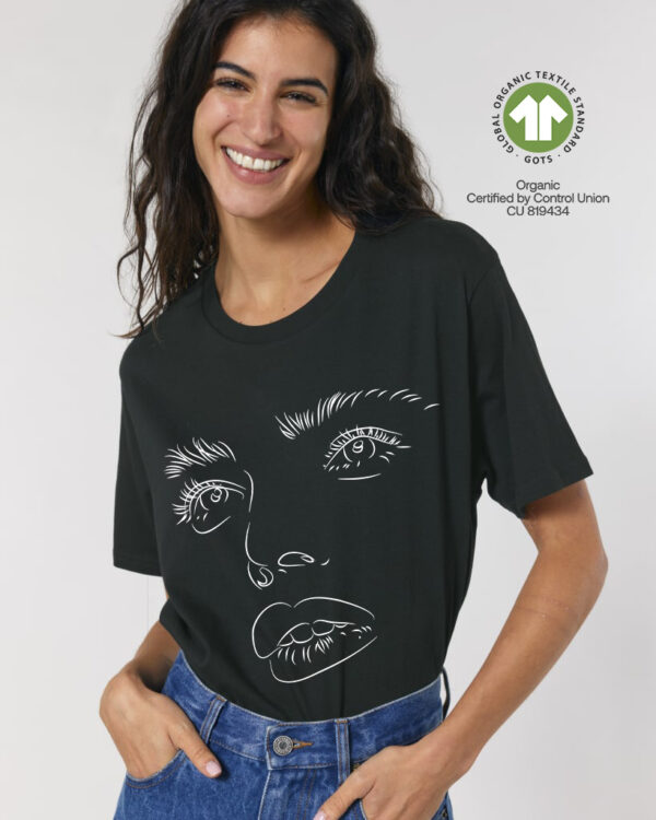 Дамска тениска с WOMEN FACE ART LINE