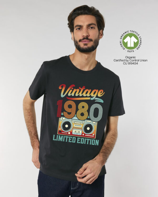 Мъжка тениска VINTAGE 1980 LIMITED EDITION