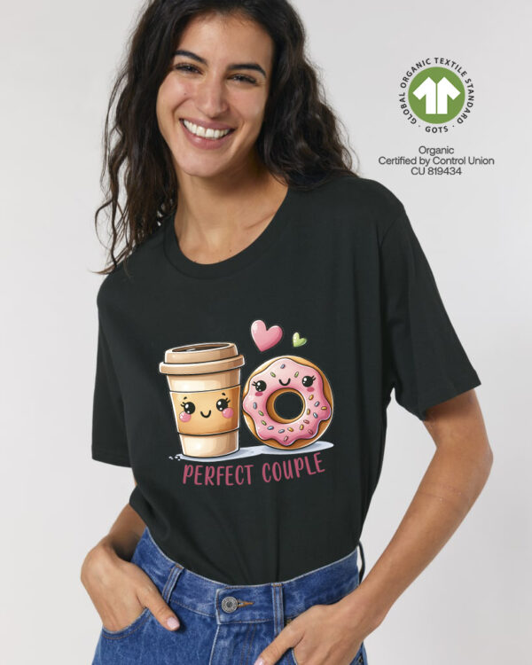 Тениски за двойки с надпис PERFECT COUPLE - Image 3