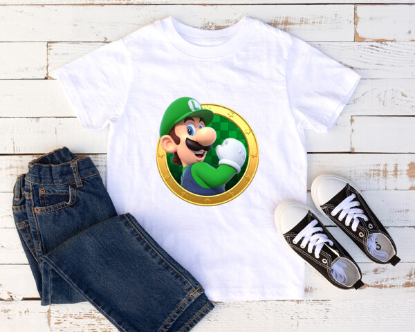 Тениска с LUIGI Super Mario