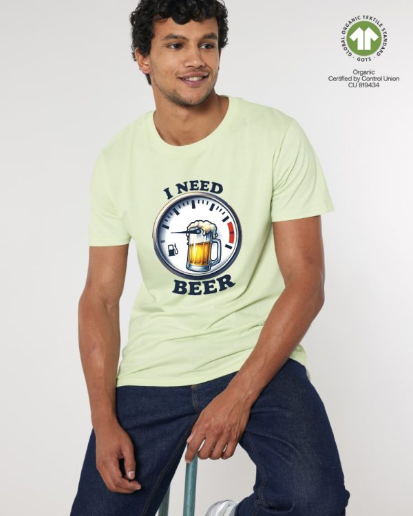 Мъжка тениска I NEED BEER - Image 2