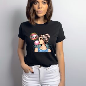 Унисекс тениска POP-ART GIRL BAM