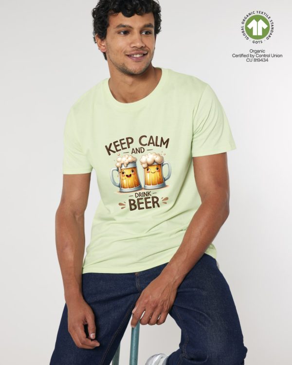 Мъжка тениска KEEP CALM AND DRINK BEER