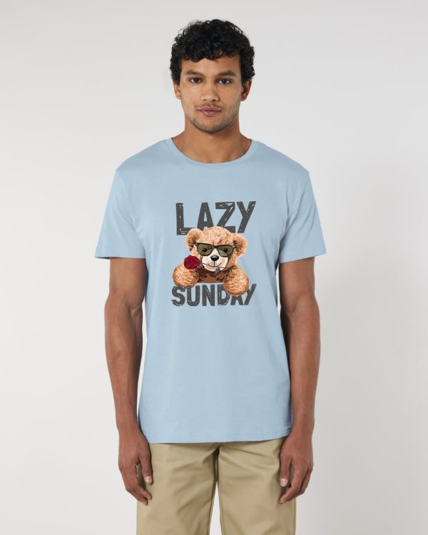 Тениска с мече LAZY SUNDAY - Image 3