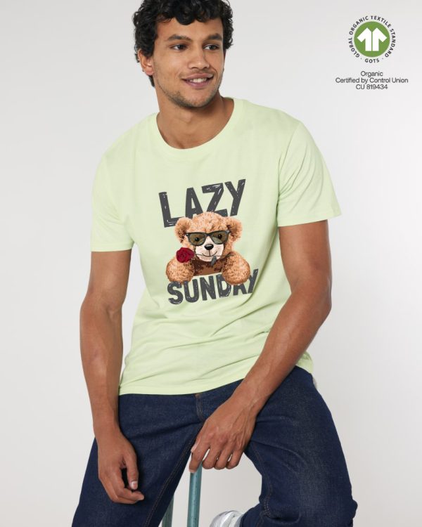 Тениска с мече LAZY SUNDAY - Image 2