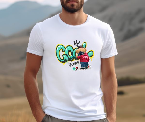 Тениска с мече COOL - Image 2