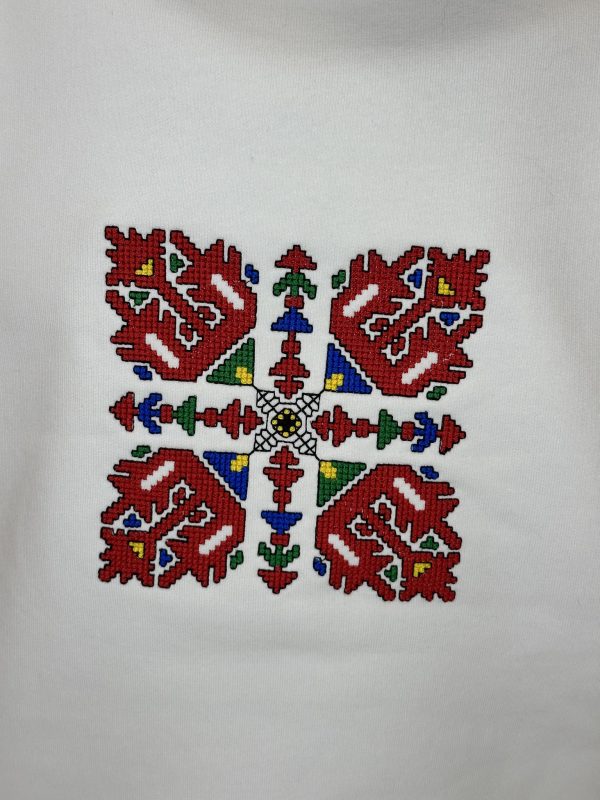 Унисекс ватирана блуза с бродирана ШЕВИЦА 165 - Image 2