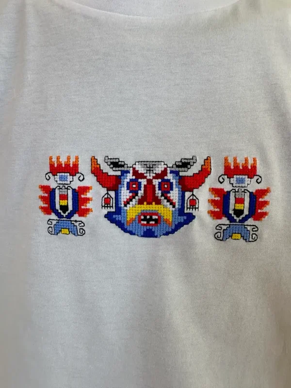Тениска с бродирана ШЕВИЦА 130 - Image 3