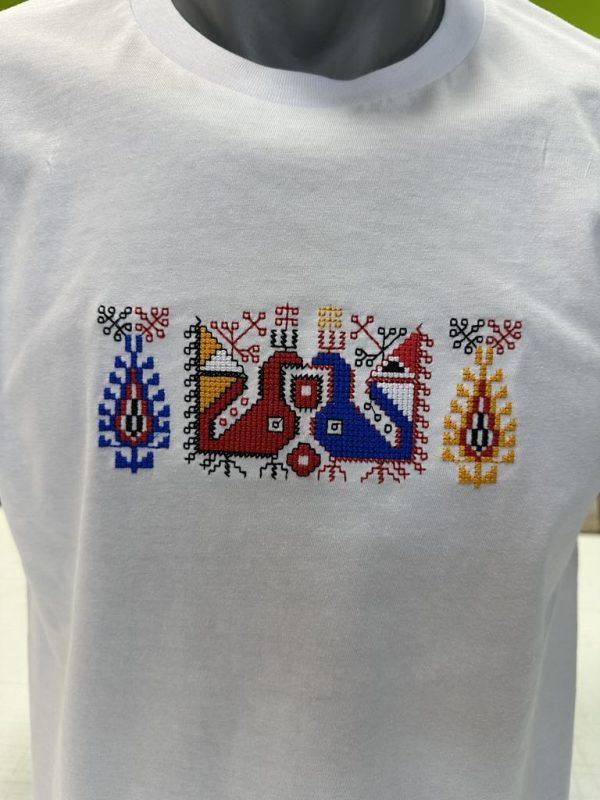 Тениска с бродирана ШЕВИЦА 132-1 - Image 3