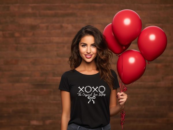 Дамска тениска XO XO The Original Love Letters