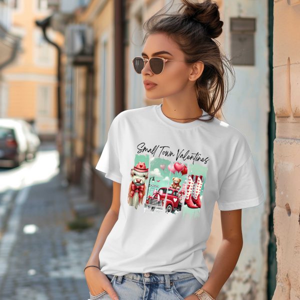 Тениска SMALL TOWN VALENTINES