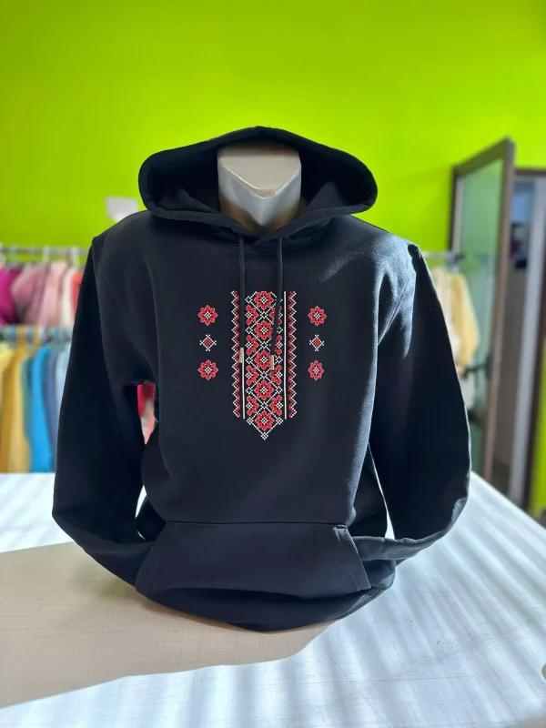Суитчър с бродирана ШЕВИЦА 45