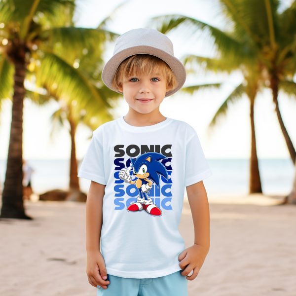 Детска тениска с SONIC