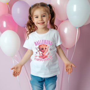 Детска тениска с CAPPUCCINA BALLERINA 1