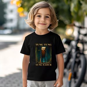 Детска тениска с TUNG TUNG TUNG SAHUR 2