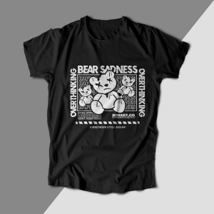Аниме тениска TEDDY - Bear Sadness
