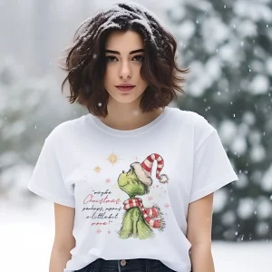 Коледна тениска с GRINCH